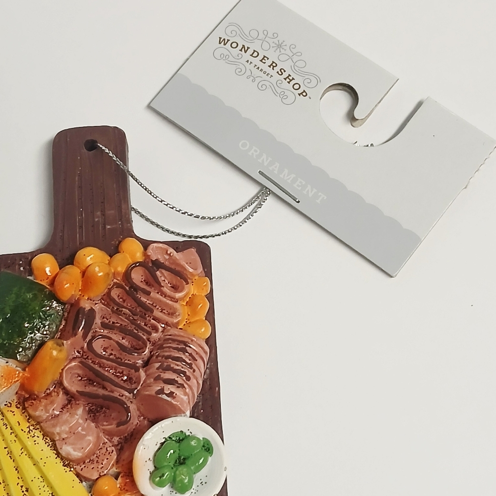 Charcuterie Board Christmas Ornament - Picture 3 of 4